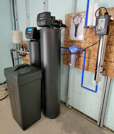 Iron Breaker, Softener, UV System